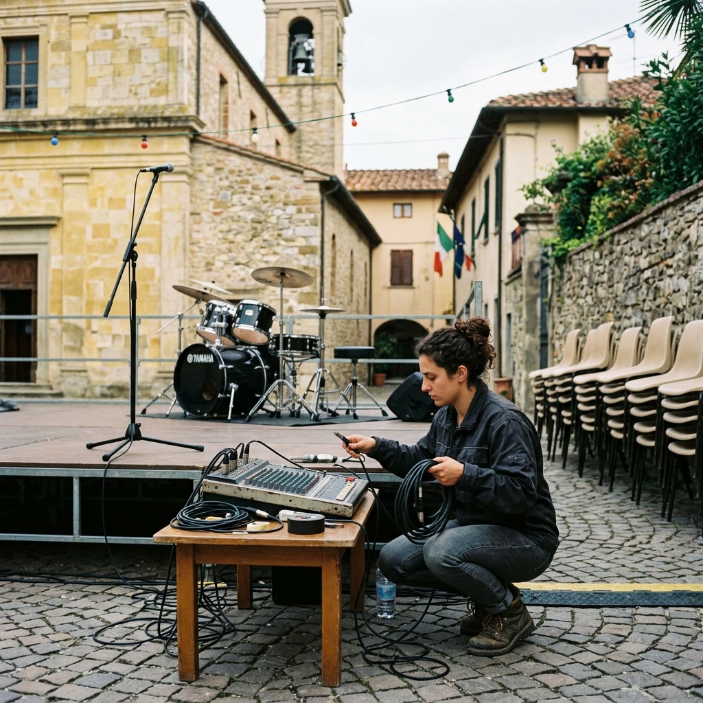 Le prove del suono